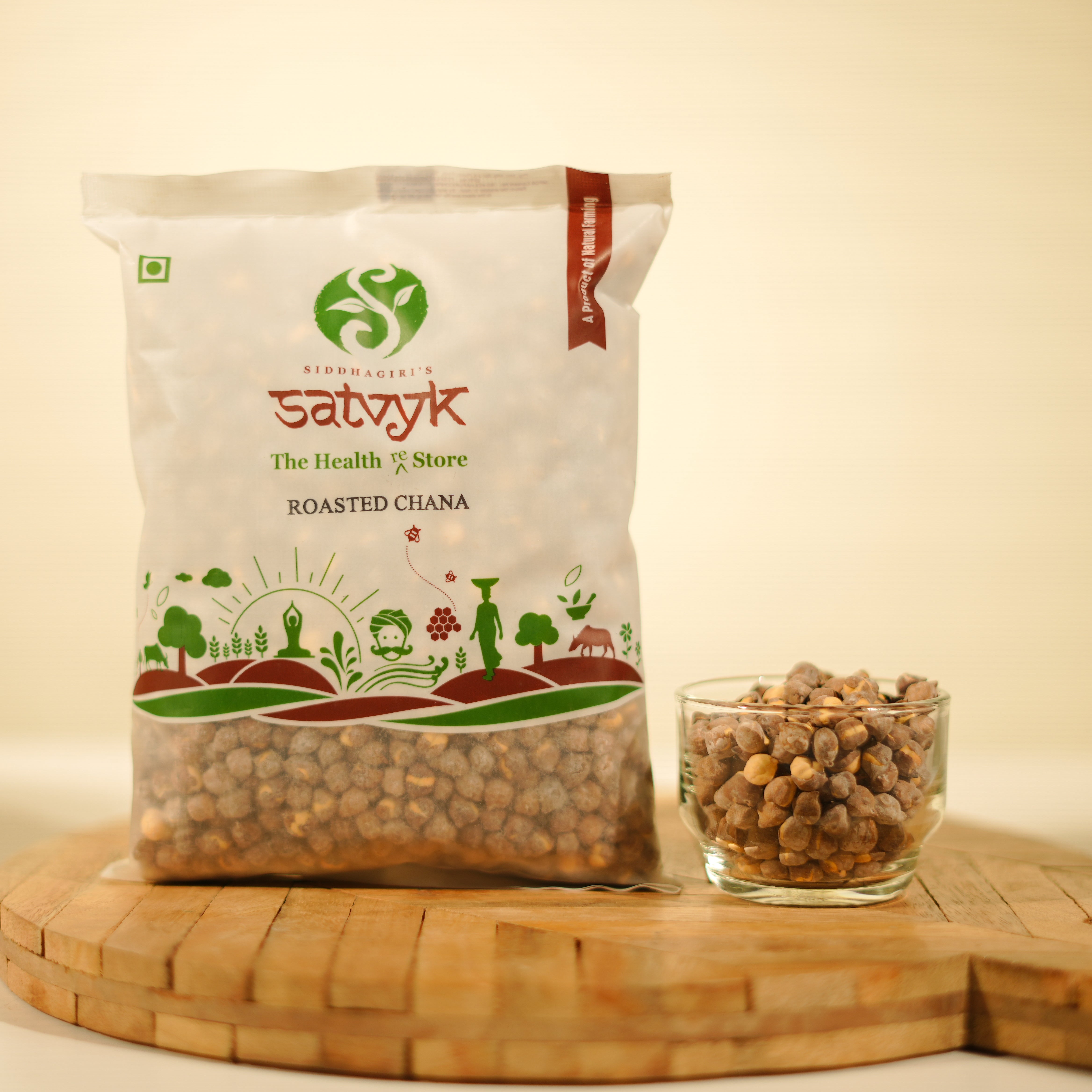 Roasted Chana | High-Protein Snack | Gluten-Free & Oil-Free | Ideal for Weight Watchers
