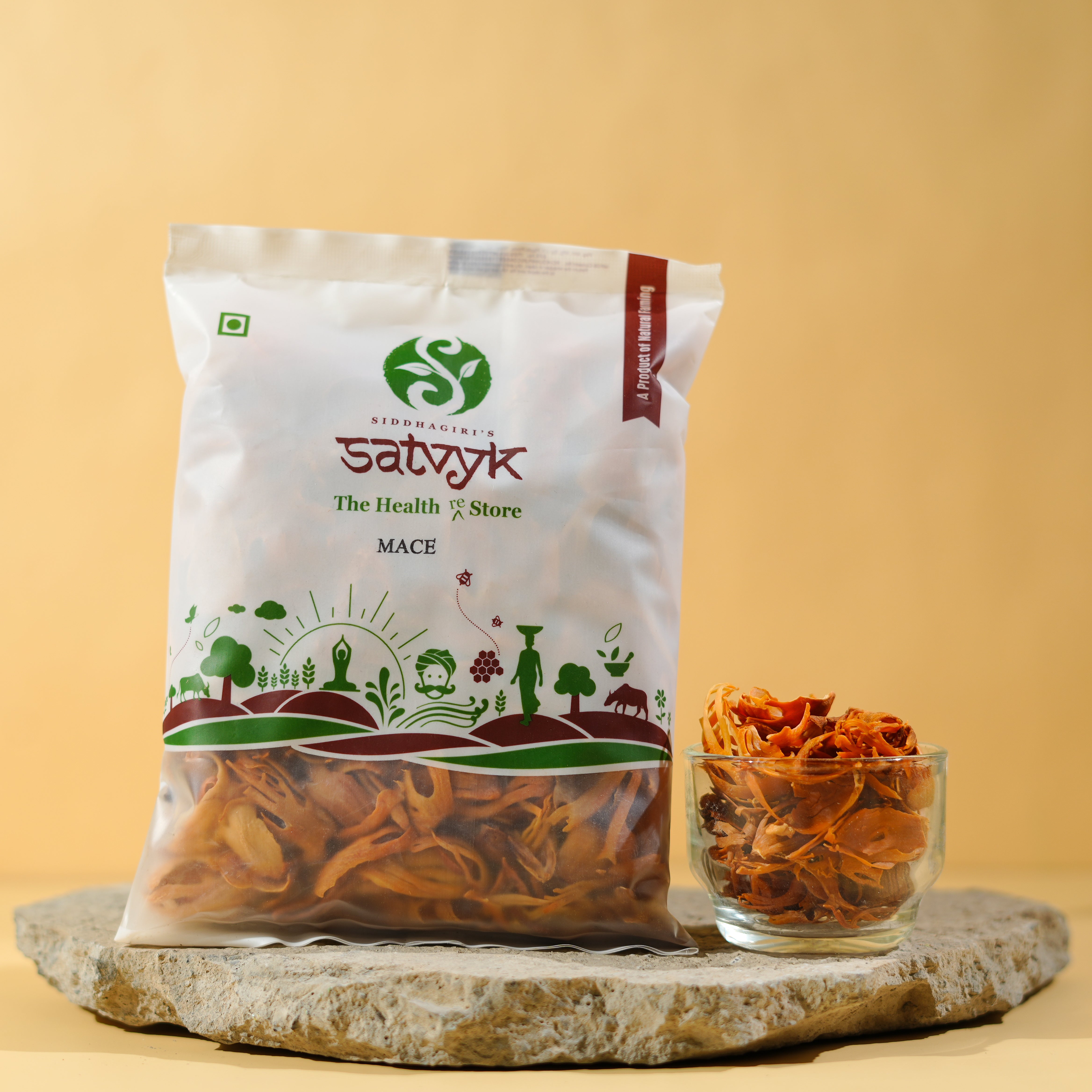 Mace (Javitri) | Aromatic Spice from Nutmeg Flower | Premium Grade | Used in Biryani, Curries & Herbal Mixes