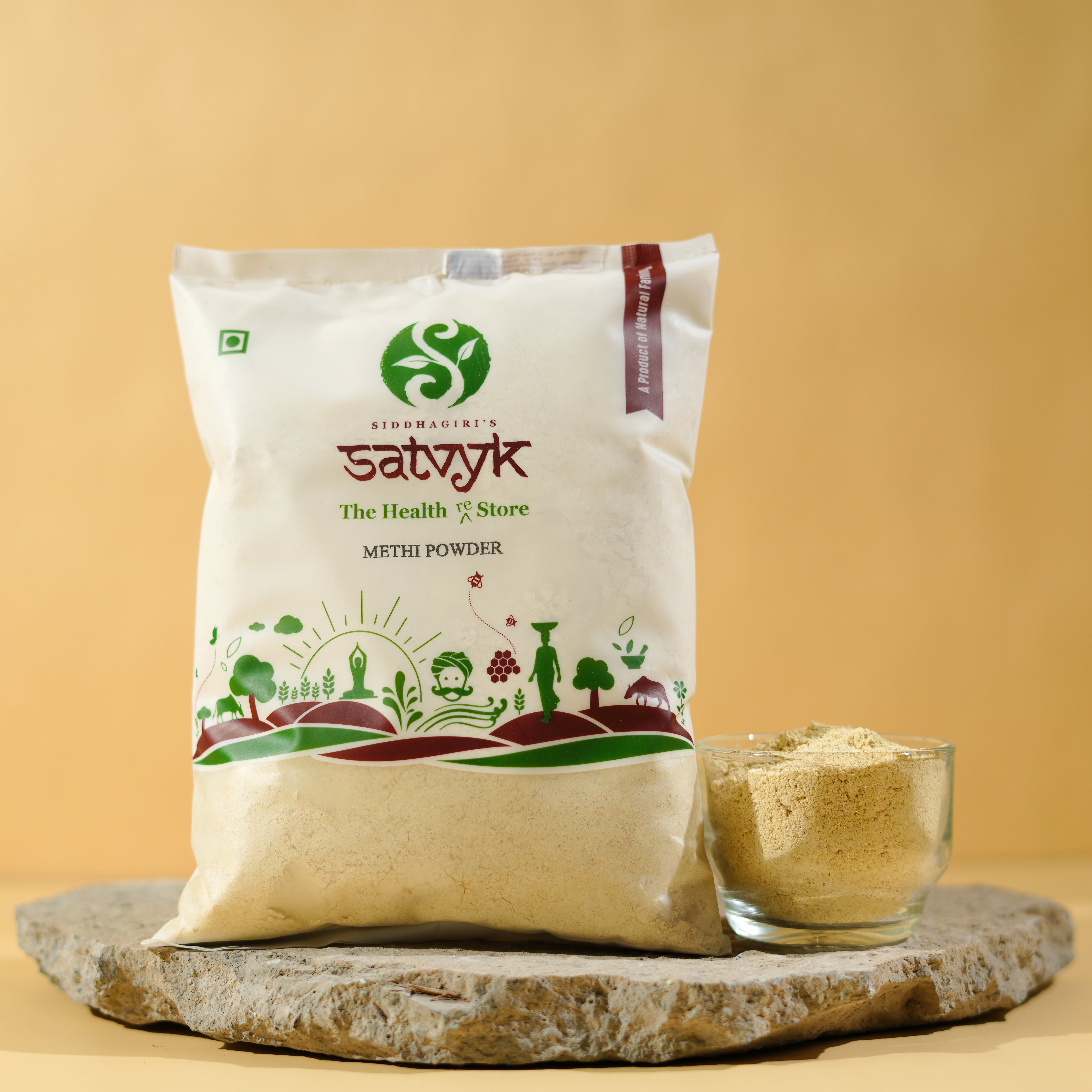 Methi Powder | Bitter & Powerful Fenugreek Powder | Supports Digestion & Metabolism | Pure | No Additives | Freshly Packed
