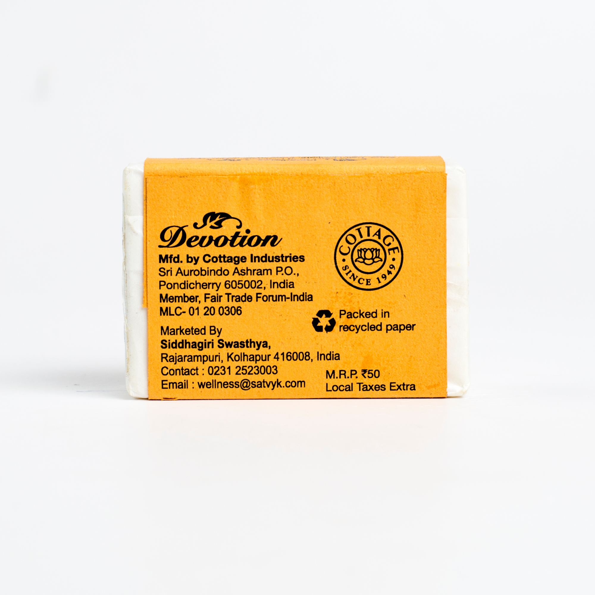 Handmade Extra Sandal Herbal Bath Soap | Deeply Refreshing | Long-Lasting Fragrance | Skin Cooling & Radiant Cleanser