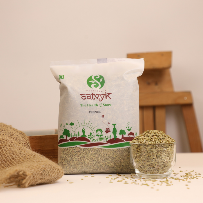 Fennel Seeds (Saunf) | Sweet & Fragrant | Ideal for Mouth Freshener, Tea & Digestive Mixes