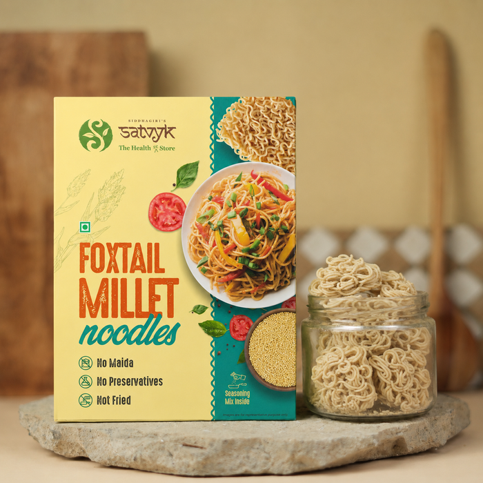 Foxtail Millet Noodles | High Fibre & Protein | No Maida | Light on Stomach | Wholesome Millet-Based Meal | Quick & Healthy Cooking