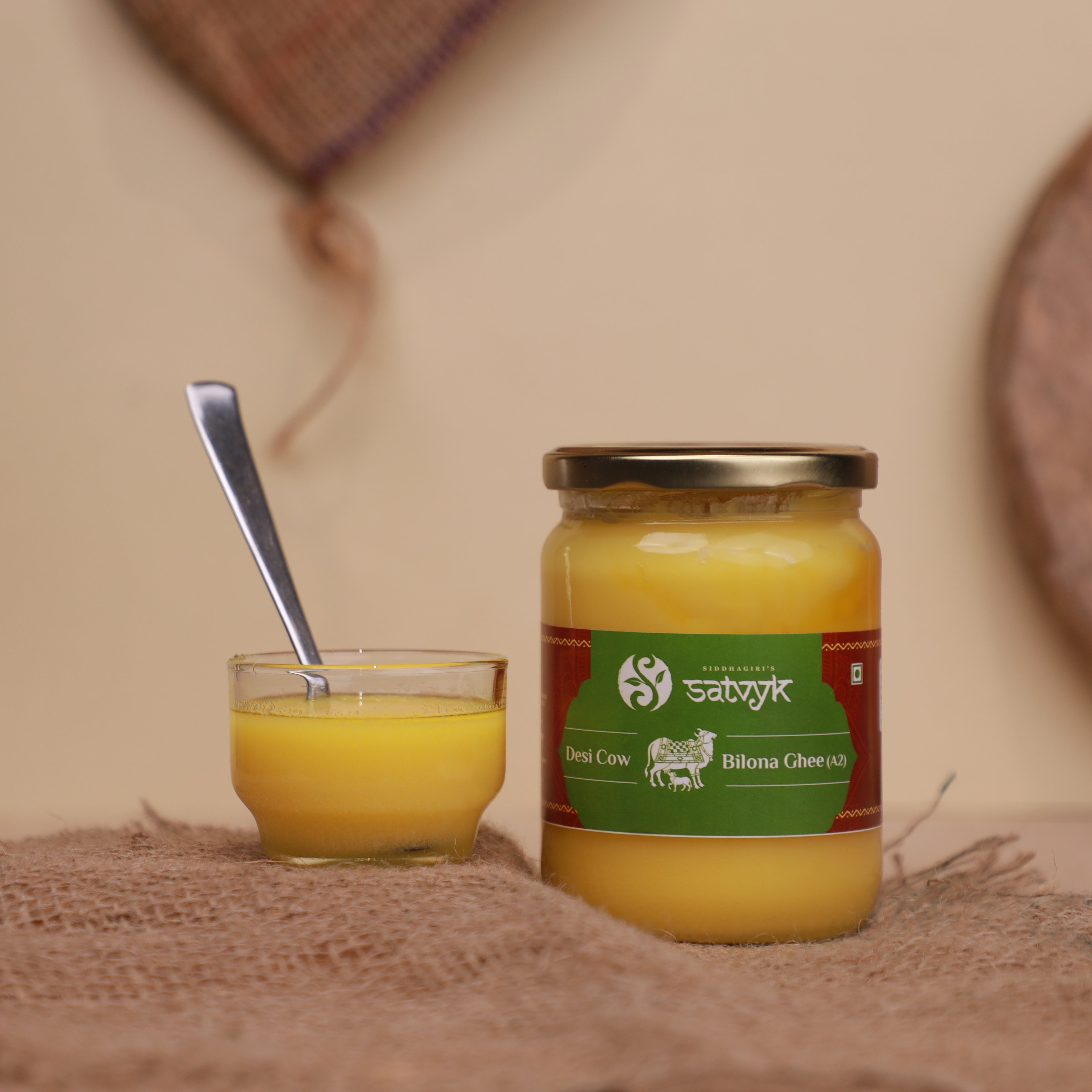 Ashwagandha Ghee | Stress Relief & Vitality Support | Infused in A2 Ghee | Daily Wellness Booster