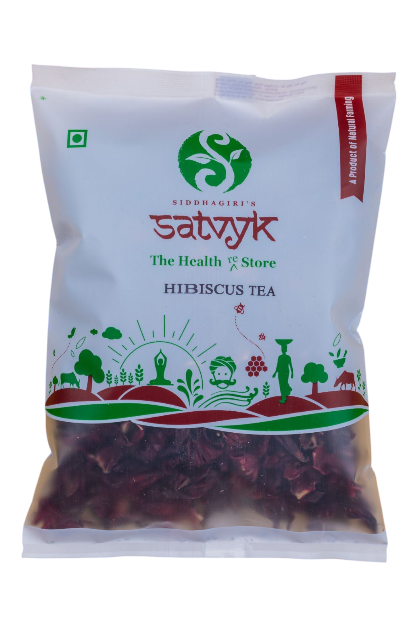 Hibiscus Flower Tea | Dried Hibiscus Petals | Vitamin C Rich Tea |Skin Health | Caffeine-Free Herbal Tea | Refreshing Detox Drink