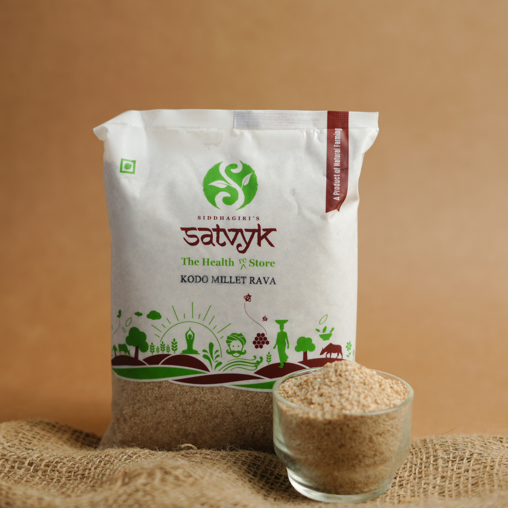 Kodo Millet Rawa | Low GI & High Fiber | No Maida | Ideal for Healthy Upma, Idlis & Snacks
