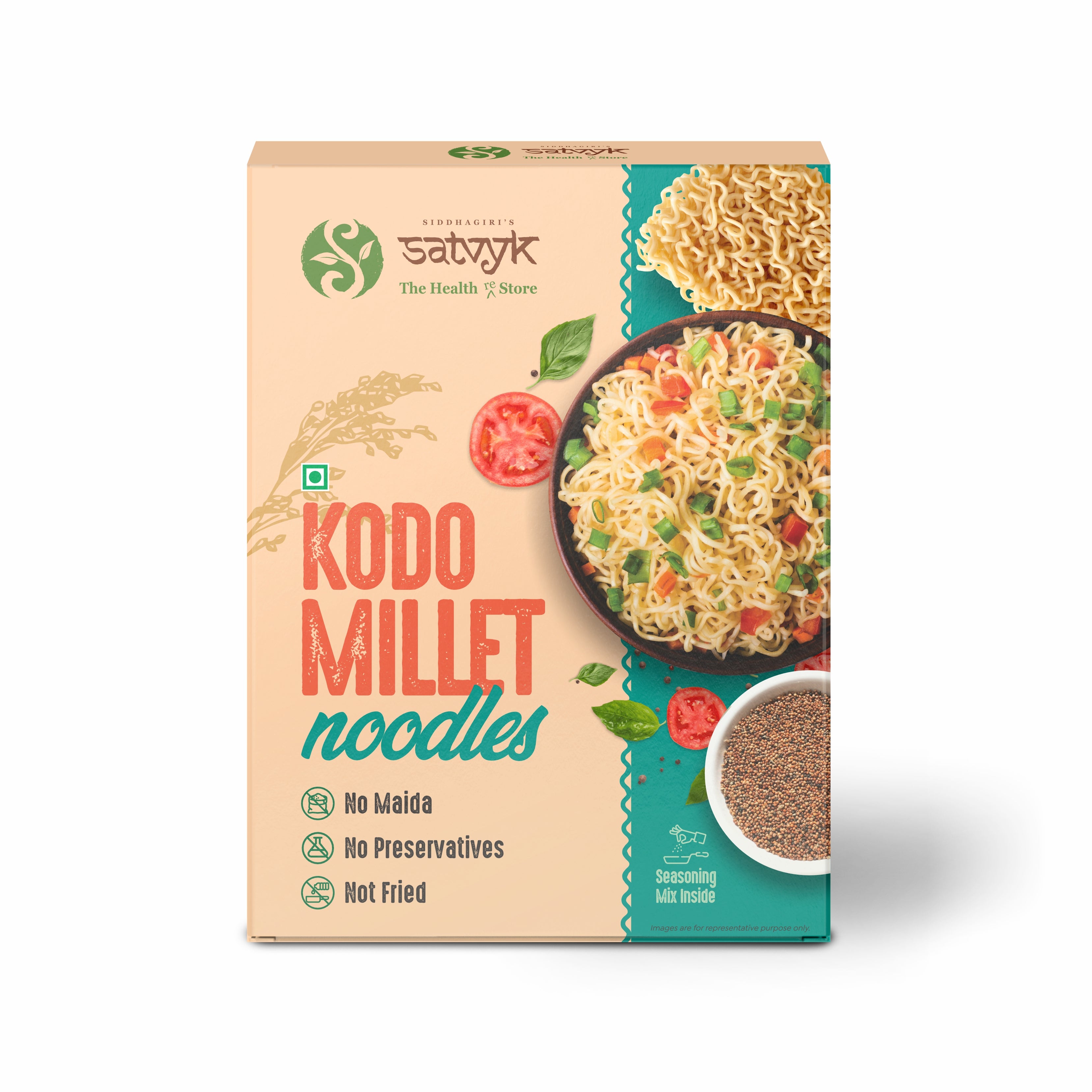Kodo Millet Noodles | Low Glycemic Index | No Maida | Easy to Digest | Fibre-Rich Millet Meal | Healthy Noodles for All Ages