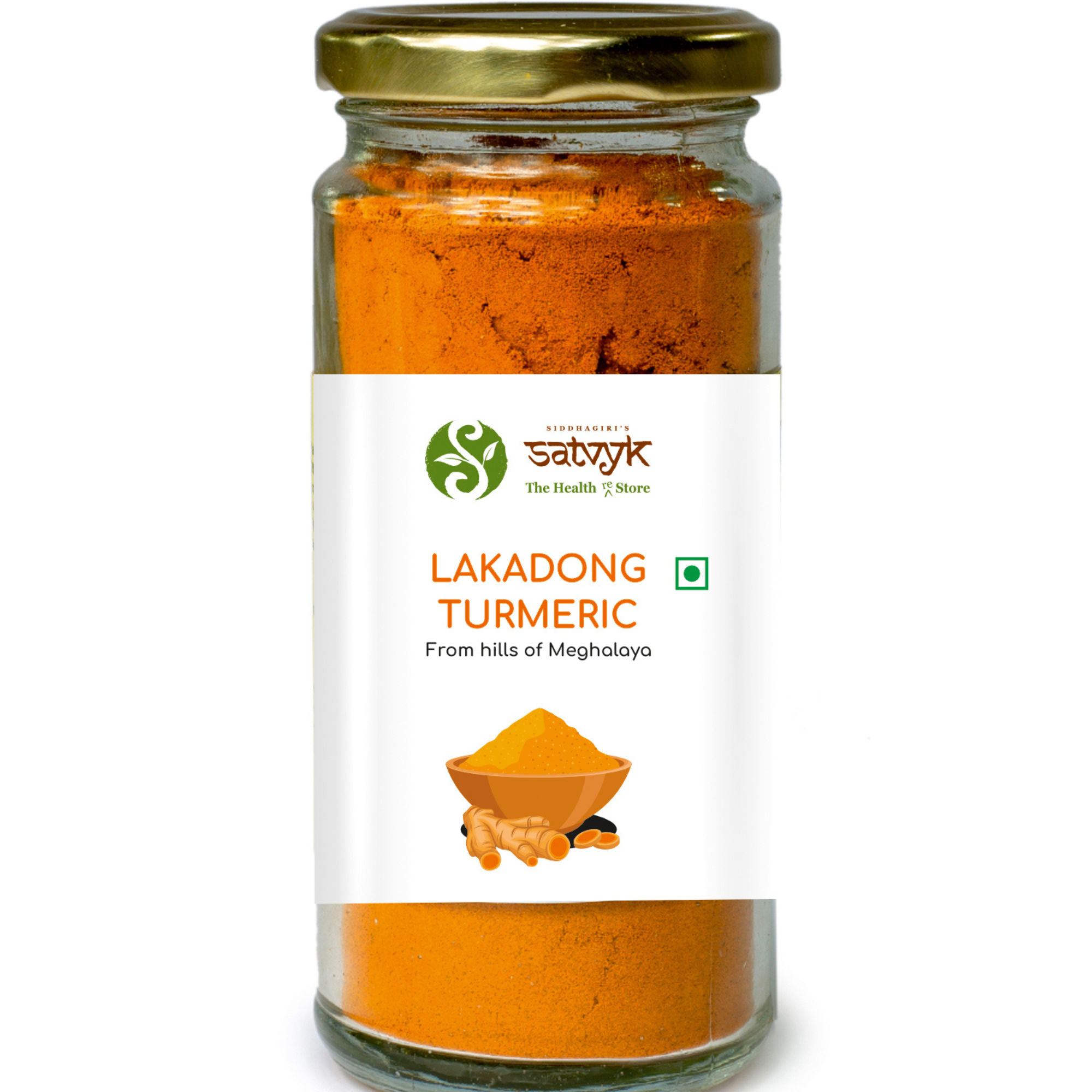 Lakadong Turmeric Powder | High Curcumin Haldi from Meghalaya | Deep Colour & Strong Aroma | Natural & Pure