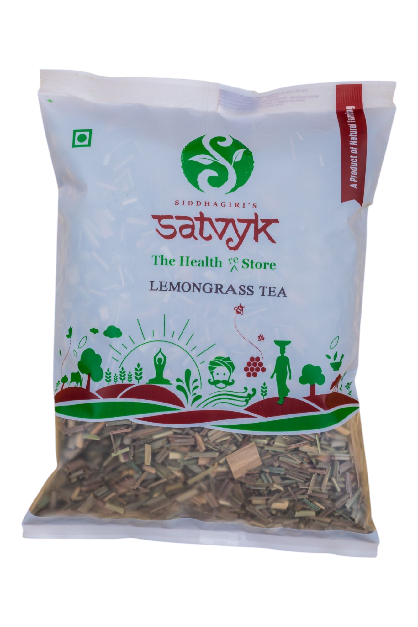 Lemongrass Herbal Tea | Fresh & Citrusy | Caffeine-Free | Good for Digestion | Natural Detox Tea | Immune Support Tea