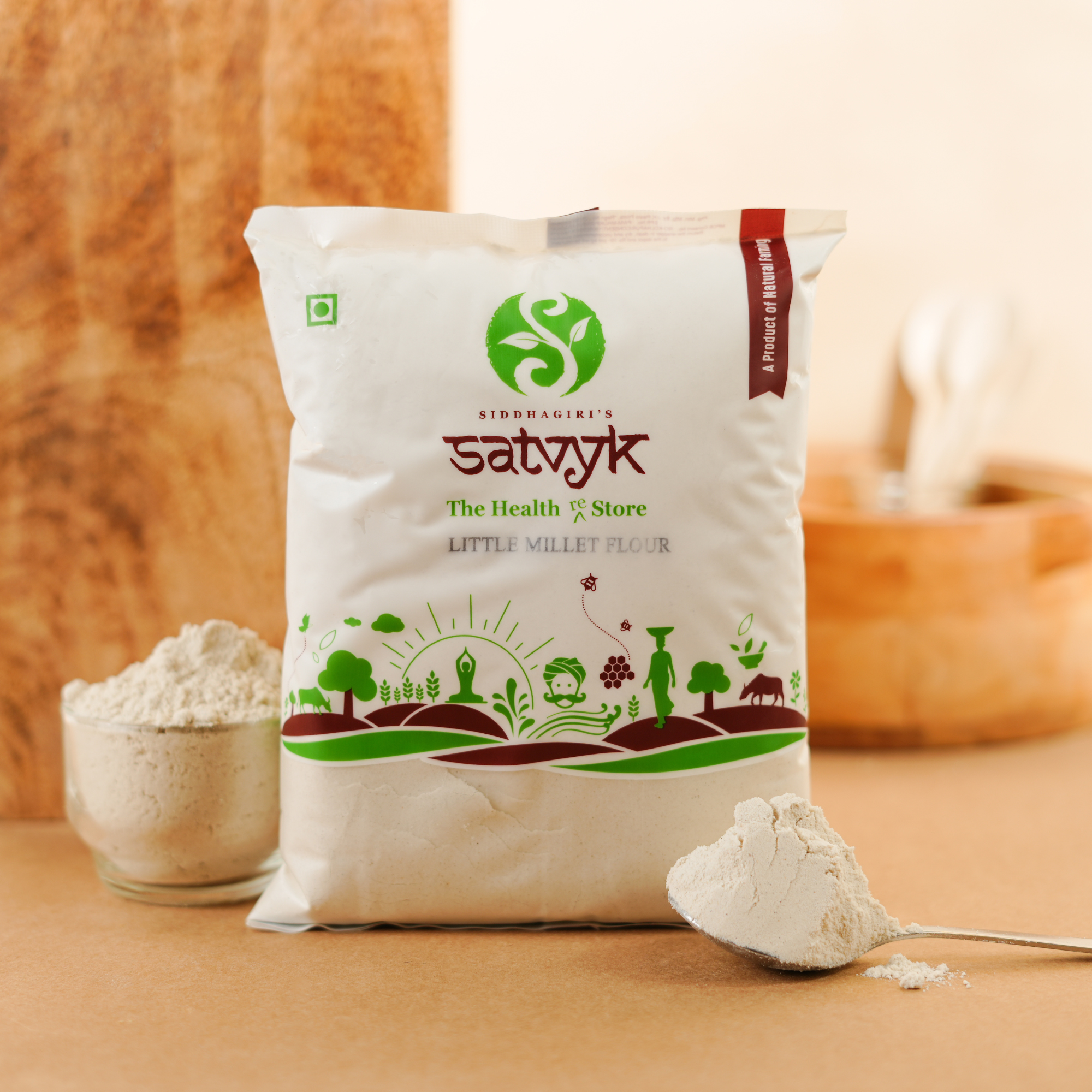 Little Millet Flour | Gluten-Free & Rich in B Vitamins | Easy to Digest | Ideal for Daily Rotis, Idlis & Snacks