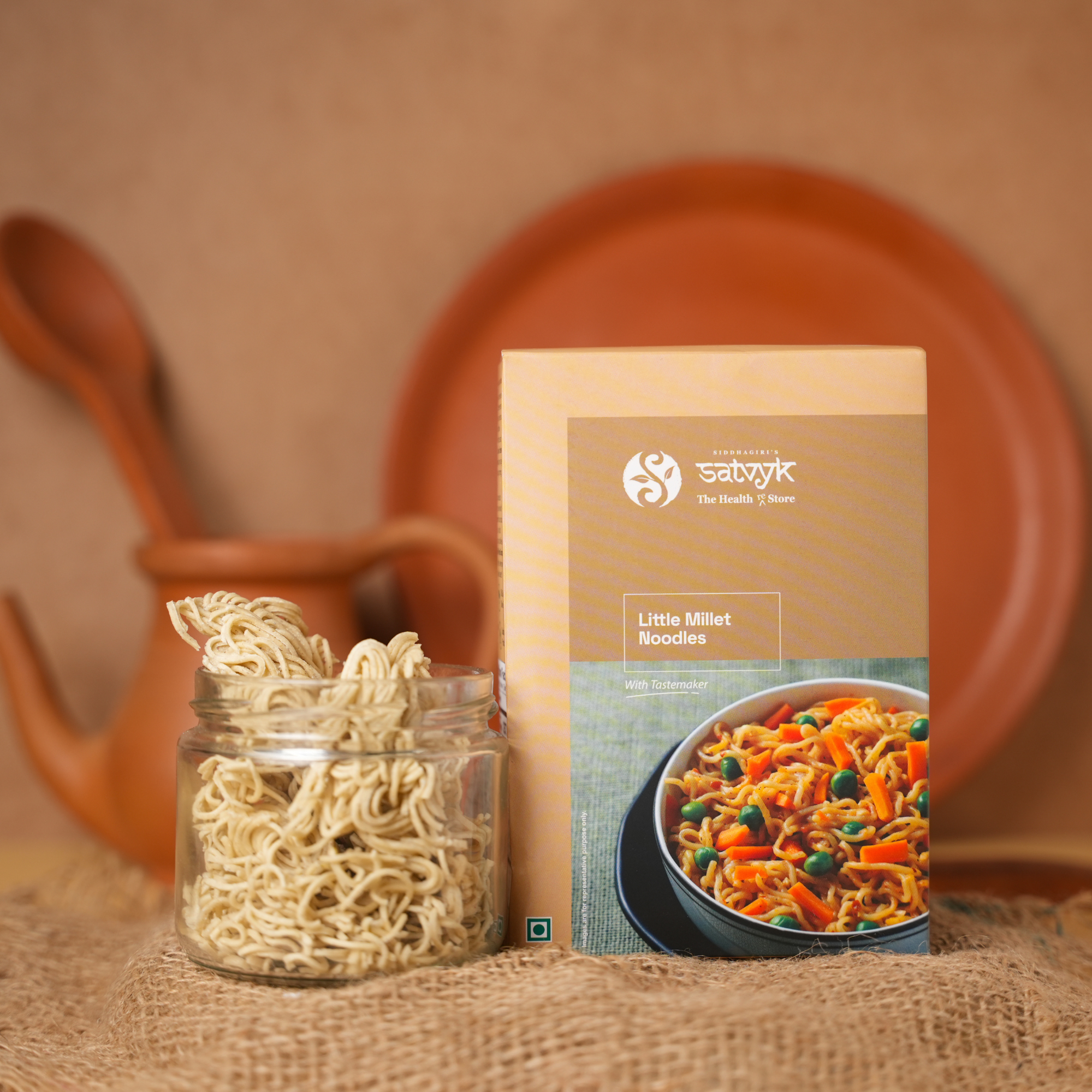 Little Millet Noodles | High Fibre Millet Noodles | No Maida | Low GI | Easy to Cook | Healthy Alternative to Instant Noodles