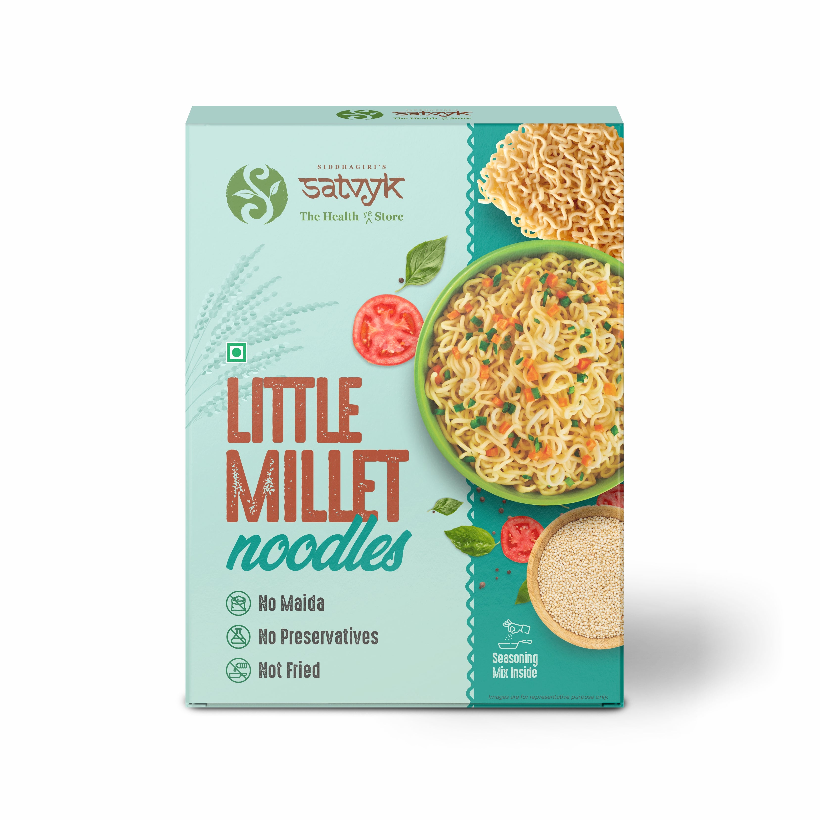 Little Millet Noodles | High Fibre Millet Noodles | No Maida | Low GI | Easy to Cook | Healthy Alternative to Instant Noodles