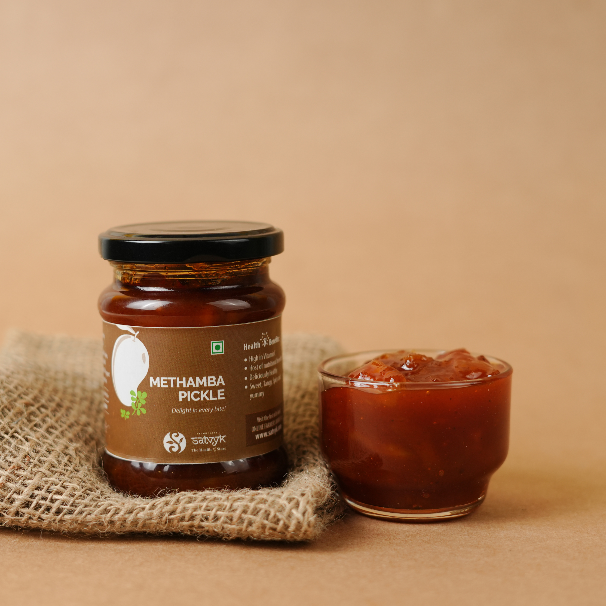 Methamba Pickle | Mango & Methi Blend | Sweet-Spicy Maharashtrian Achar | Sun-Kissed & Preservative-Free