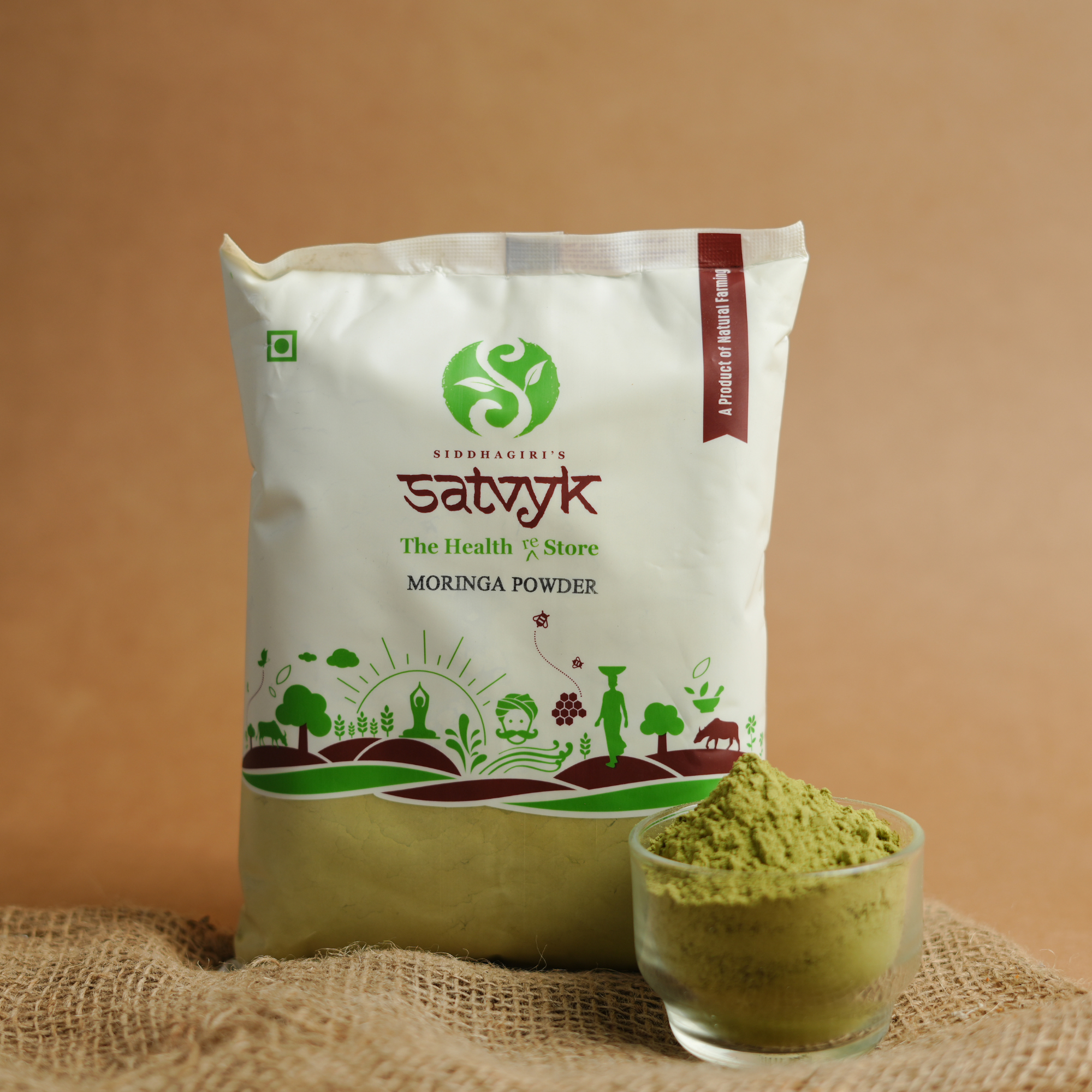 Moringa Powder | Plant-Based Superfood | Rich in Iron, Protein & Antioxidants | Supports Energy, Skin & Immunity