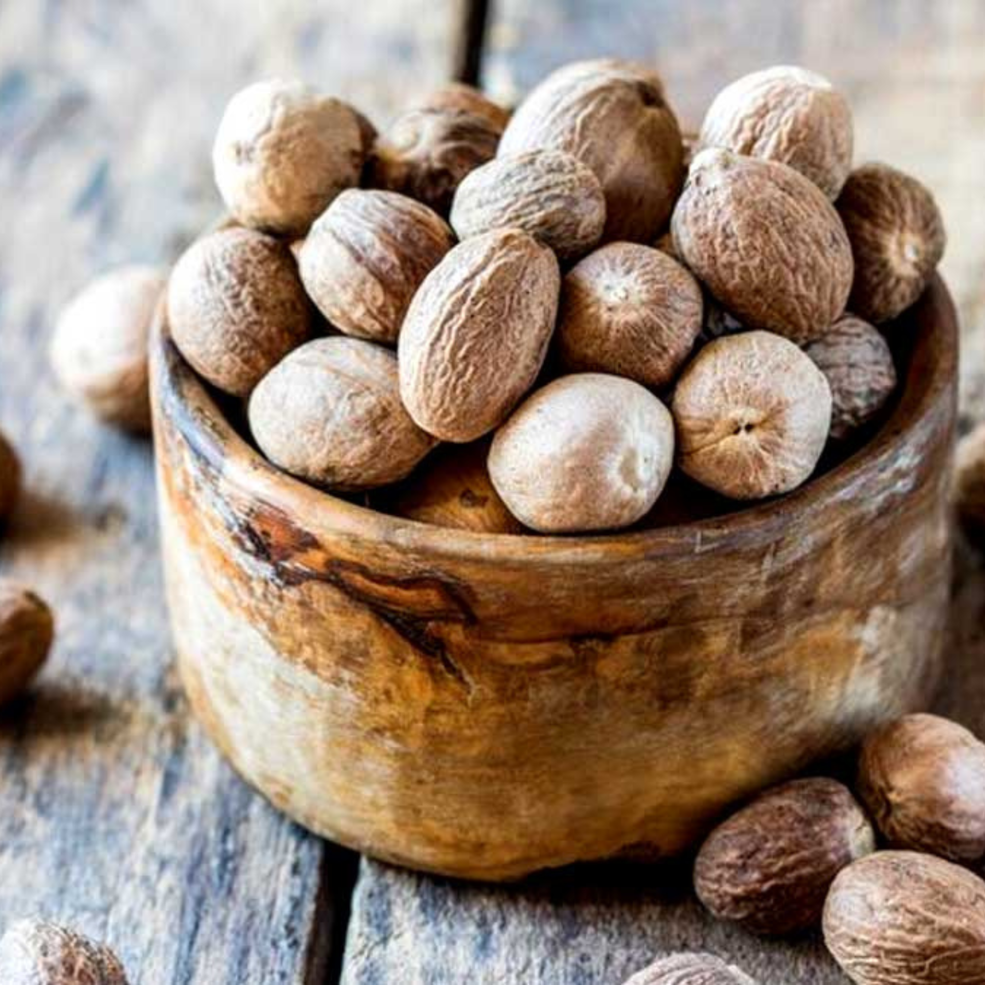 Nutmeg (Jaiphal) | Whole Aromatic Spice | Warm Flavour for Baking & Curries | Handpicked & Natural