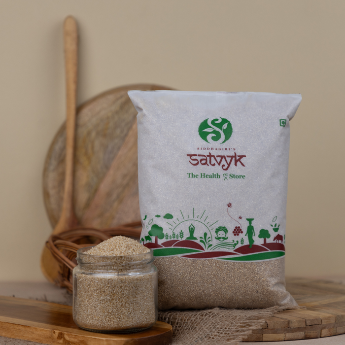 Little Millet | Kutki | Samai | Same | Samulu | Unpolished Millet | Low GI Millet Rice | Non GMO , Chemical-free, Pesticide-free | Satvyk Little Millet