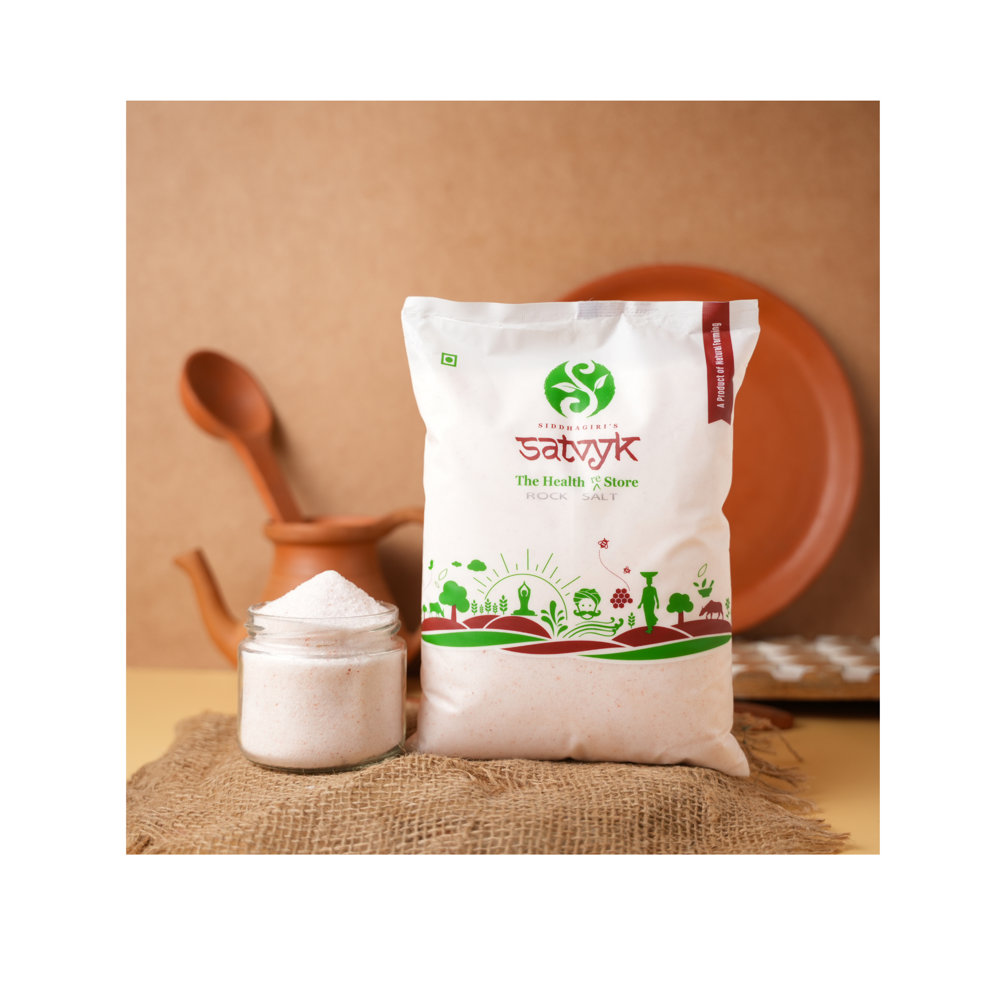 Rock Salt (Sendha Namak) | Mineral-Rich Himalayan Salt | For Fasting & Daily Cooking