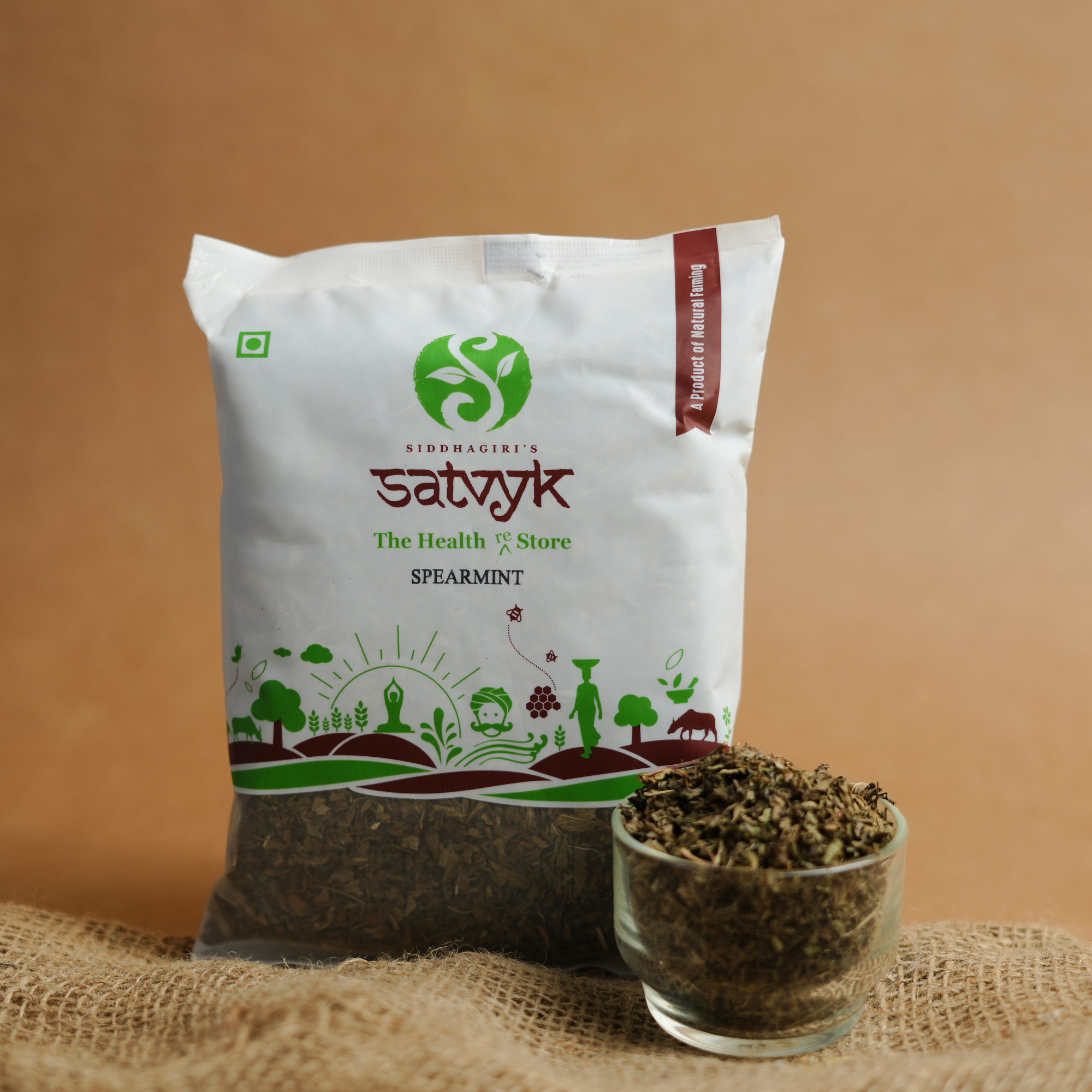 Spearmint Leaves | Dried & Fragrant | For Teas, Detox Water & Spice Blends | Natural & Refreshing