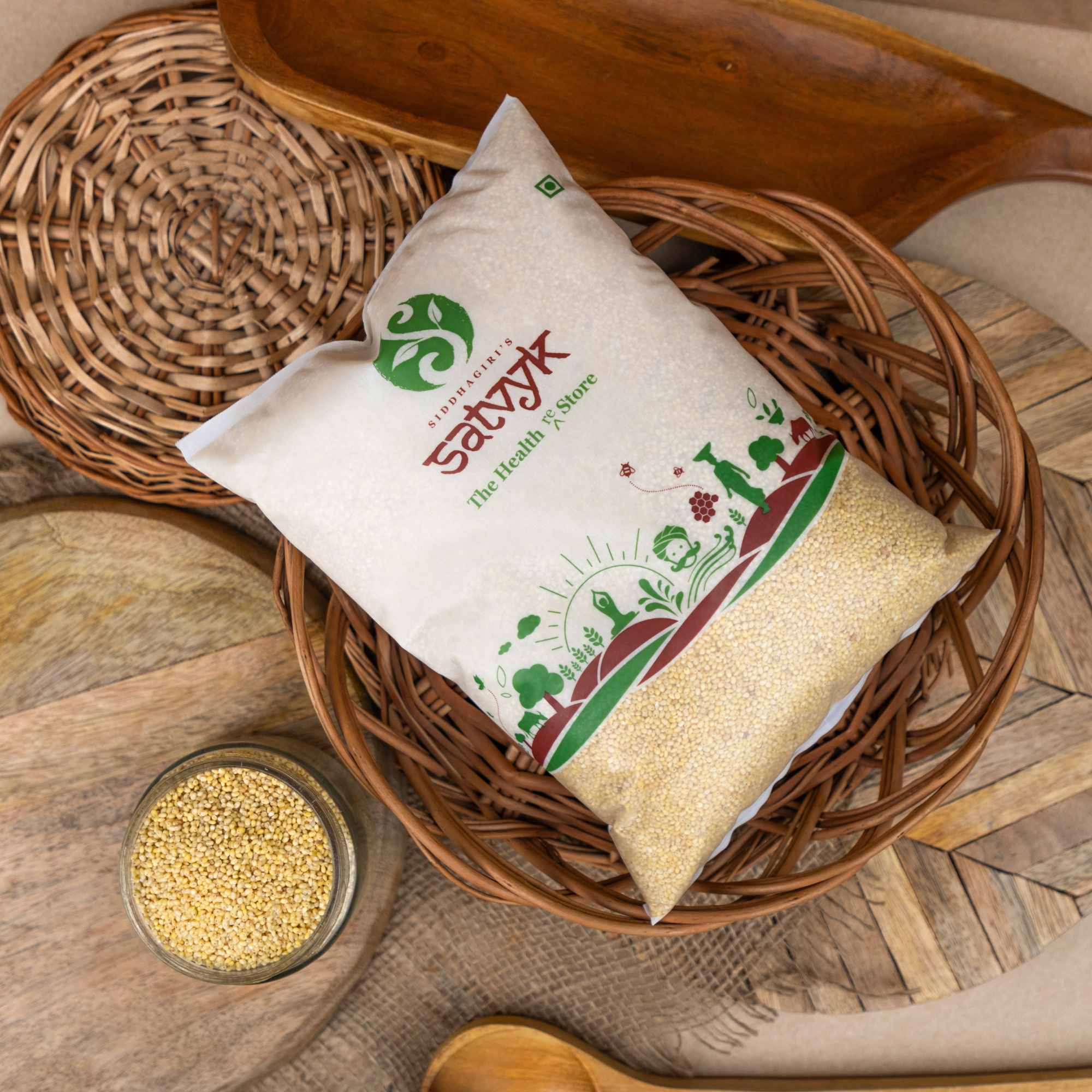 Organic Proso Millet| Common Millet| broomcorn, Chena, Barri, Pingu, Varagu, Baragu, Varigulu| Low GI Millet| Unpolished millet | Non GMO |Gluten-free