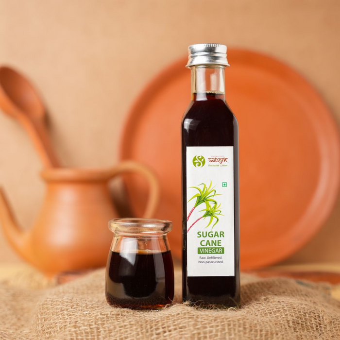 Sugarcane Vinegar | Ganne ka Sirka | Raw Unfiltered | Good for Skin, Hair | Natural