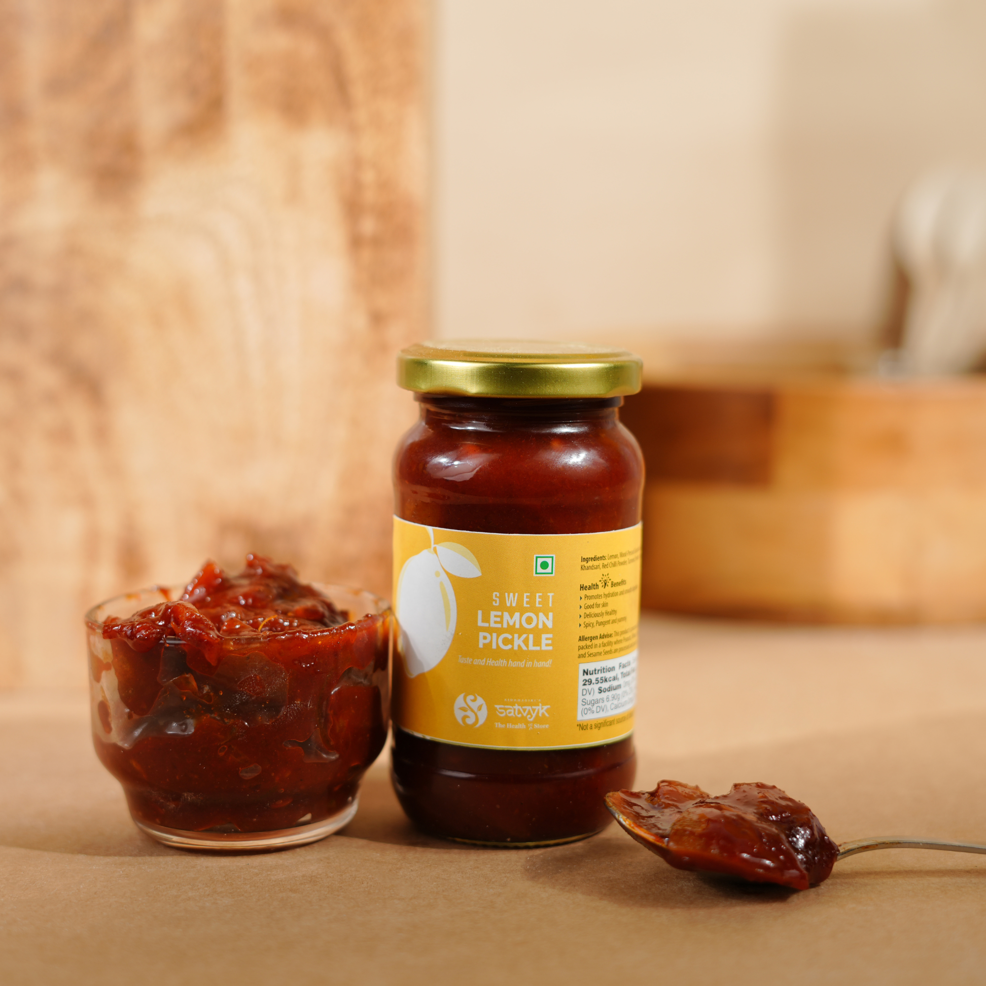 Sweet Lemon Pickle | Traditional Nimbu Achar | Sweet, Tangy & Spicy | Slow-Aged for Rich Taste | No Preservatives