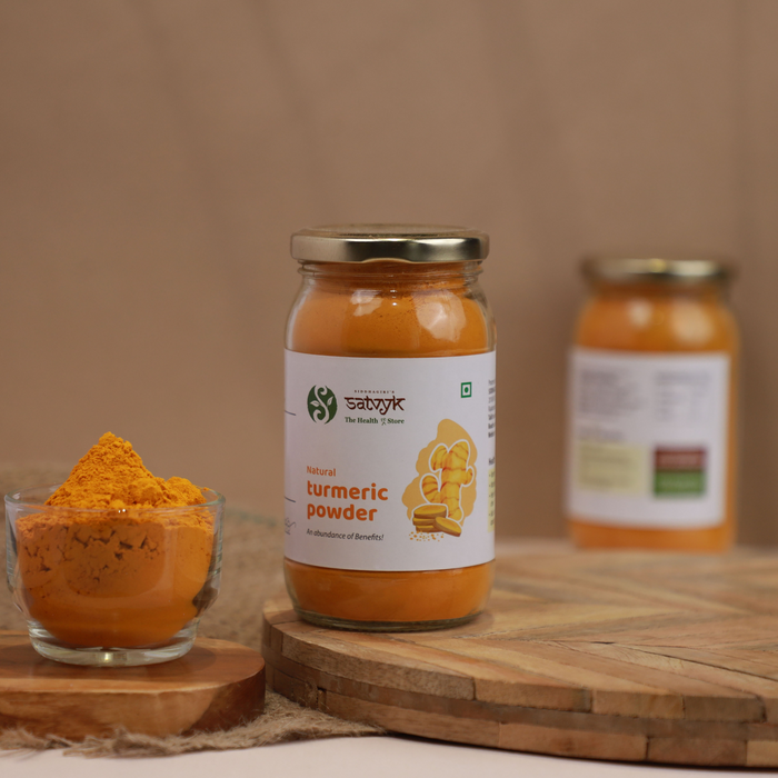 Turmeric Powder | High-Curcumin Haldi | Freshly Ground | Pure & Natural | No Preservatives | Ideal for Cooking & Immunity